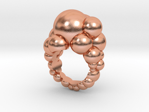 Soap N' Suds Ring in Natural Copper