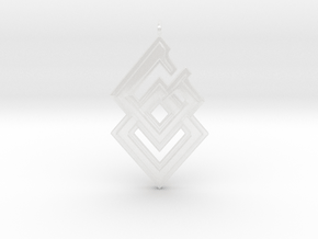 Fate/Grand Order Menu Symbol in Clear Ultra Fine Detail Plastic: Small