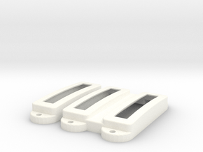 SG12 Pickup Cover Set in White Smooth Versatile Plastic