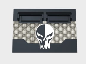 Sons of Malice : Skull Wall Std. APC Frontplate in Tan Fine Detail Plastic