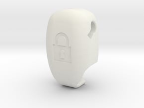 belt locker 2.0 in White Natural Versatile Plastic