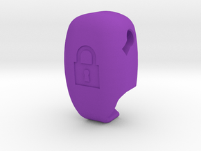 belt locker 2.0 in Purple Smooth Versatile Plastic