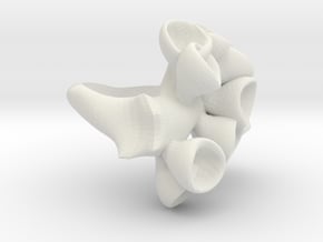 Ring ti 1 in White Natural Versatile Plastic