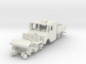 1/87 CONRAIL GMC/GRUMMAN HI-RAIL Truck V4 in White Natural Versatile Plastic