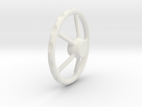 handwheel D20 T5 in White Natural Versatile Plastic