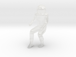 Escape the POTA - Astronaut 3 in Clear Ultra Fine Detail Plastic
