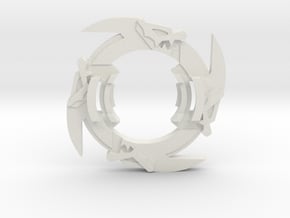 Beyblade Dragoon S | Anime Attack Ring in White Natural Versatile Plastic