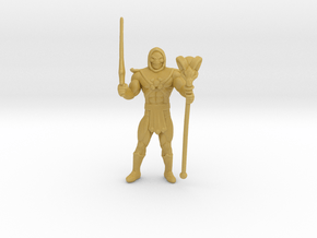 Skeletor classic miniature model fantasy games rpg in Tan Fine Detail Plastic