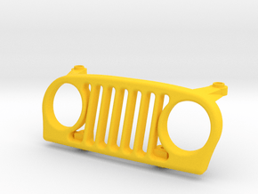 Craig Jackson Grille for Vanquish H10 Optic in Yellow Smooth Versatile Plastic
