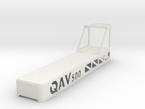 Qav500 Crash Cover in White Natural Versatile Plastic