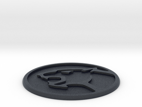 Panther-Grill-100mm Emblem in Black PA12