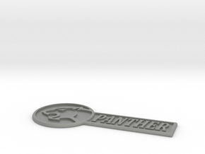 Panther Driver Side Fender Emblem in Gray PA12 Glass Beads