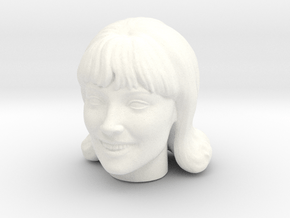 That Girl - Marlo Thomas Sculpt in White Processed Versatile Plastic