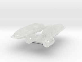 (Armada) 2x New Republic Senator Shuttle in Clear Ultra Fine Detail Plastic