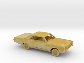 1/87 1966 Mercury Monterey Coupe Kit in Tan Fine Detail Plastic