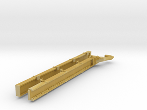 1/64th Long mixing conveyor belt for Hopper bins in Tan Fine Detail Plastic