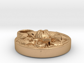 Mandala  in Natural Bronze: Medium