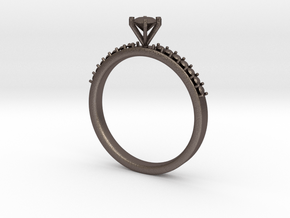 The crowded ring in Polished Bronzed-Silver Steel