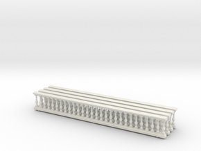 Baluster 01, 2 inches Lenght. 1:148 Scale  in Accura Xtreme 200
