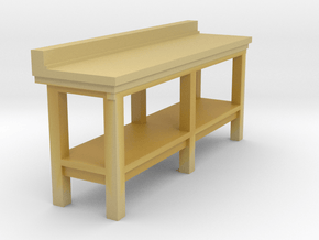144 scale Workbench set of two in Tan Fine Detail Plastic