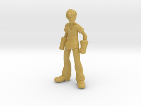 Shaggy UltraInstinct HO scale 20mm miniature model in Tan Fine Detail Plastic