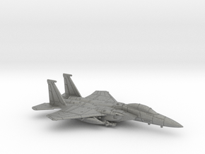 1:285 Scale F-15E (Loaded, Gear Up) in Gray PA12