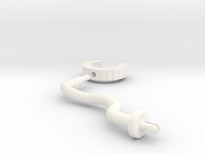 Robot Knight Shackles in White Processed Versatile Plastic