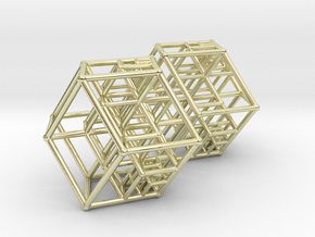 2x_4DcoordinateWITHIN_1_Rescaled(30mm,22mm) in 14K Yellow Gold