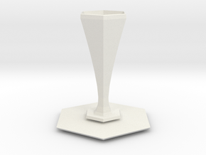 peel vase in White Natural Versatile Plastic