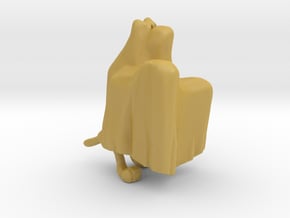 Scooby Doo ghost HO scale 20mm miniature model rpg in Tan Fine Detail Plastic