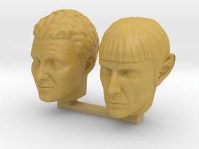 Star Trek - Environmental Suit Heads in Tan Fine Detail Plastic