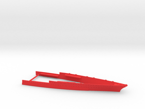 1/600 USS Oregon (1920) Bow in Red Smooth Versatile Plastic