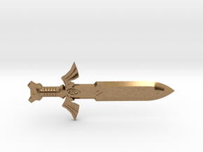 Toon Master Sword in Natural Brass