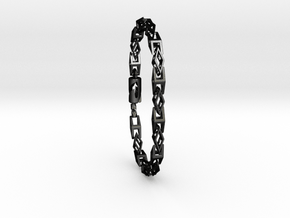 Diamond chain 10inch in Matte Black Steel