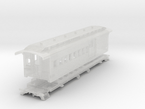 Pacific Coast Railway Nn3 Combine No. 301 in Clear Ultra Fine Detail Plastic