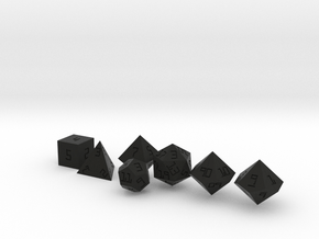 Programmer's Set in Black Smooth Versatile Plastic: Small