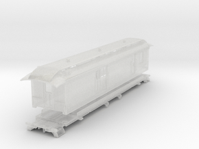 Pacific Coast Railway #201 Nn3 Baggage / Mail in Clear Ultra Fine Detail Plastic