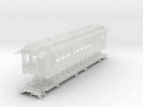Pacific Coast Railway #101-105 Nn3 Coaches in Clear Ultra Fine Detail Plastic