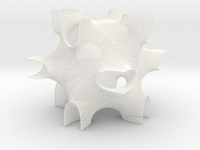 Neovius surface, big in White Processed Versatile Plastic