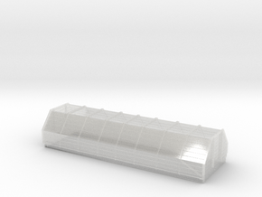 Ein Sägespänewagenaufsatz für Fleischmann 1:160 in Clear Ultra Fine Detail Plastic