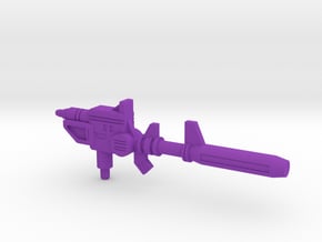 Devastator Rifle Transformers in Purple Processed Versatile Plastic: Medium