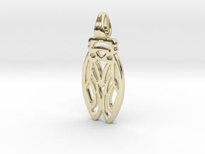 Cicada in 9K Yellow Gold 