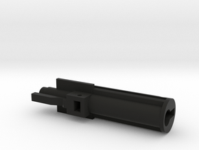 KWC UZI adjustable gas flow loading nozzle in Black Smooth Versatile Plastic