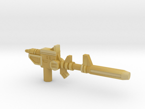 Devastator Rifle Transformers in Tan Fine Detail Plastic: Small
