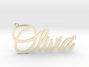 Olivia Pendant in 9K Yellow Gold 