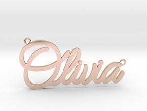 Olivia Pendant in 9K Rose Gold 