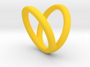 L2_length_15mm_circumference47mm D15mm in Yellow Smooth Versatile Plastic