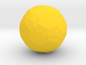 d200 blank in Yellow Smooth Versatile Plastic
