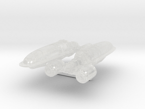 (Armada) 2x New Republic Senator Shuttle in Clear Ultra Fine Detail Plastic