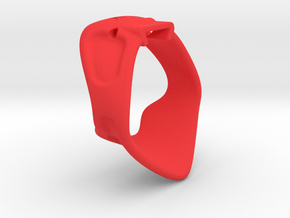 X3S Ring 45mm in Red Smooth Versatile Plastic
